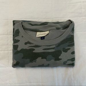 Universal Tread Good Co. Camo Sweater